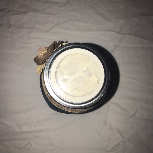 Hand Painted Glass Jar Tissue Holder - Picture 3 of 3